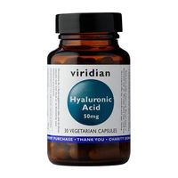 Viridian Hyaluronic Acid 50mg 